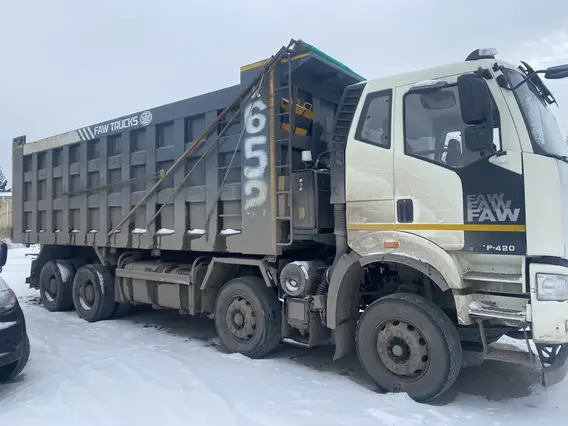 Самосвал FAW J6 2021 года б/у фото 3