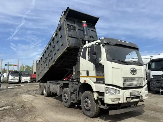 Самосвал FAW J6 2022 года б/у фото 2