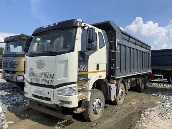 Самосвал FAW J6 2023 года б/у фото 4