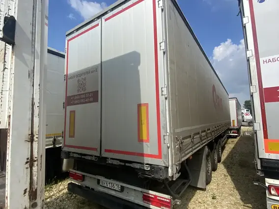 Грузовой полуприцеп общего назначения GRUNWALD 9453 2021 года б/у фото 4