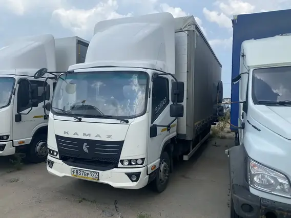 Тентованный грузовик Камаз Компас 9 2024 года б/у фото 3