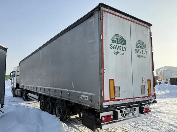 Тентованный полуприцеп Schmitz SCS 24/L - 13.62 EB 2021 года б/у