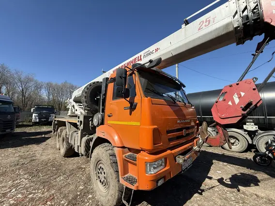 Автокран Камаз 43118 Челябинец - 2023 года б/у
