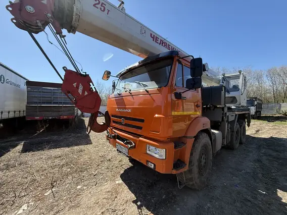 Автокран Камаз 43118 Челябинец - 2023 года б/у фото 3