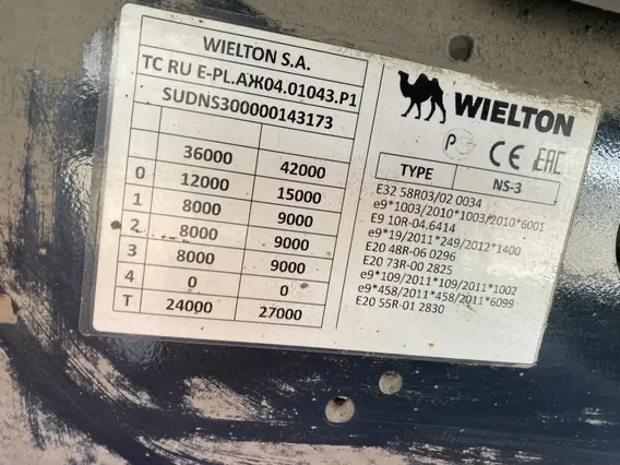 Бортовой WIELTON NS3K 2023 года б/у фото 8