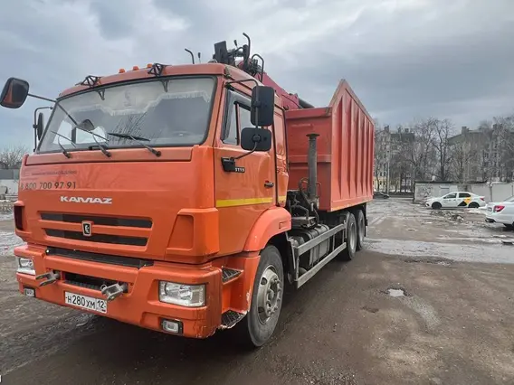 Металловоз Камаз 65115 2023 года б/у фото 3