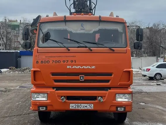 Металловоз Камаз 65115 2023 года б/у фото 2