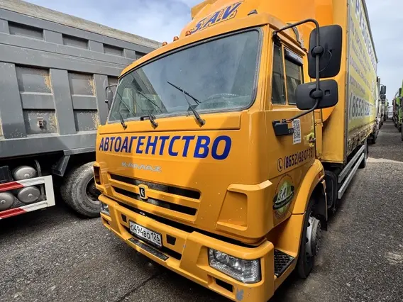 Тентованный грузовик Камаз 4308 2024 года б/у фото 3
