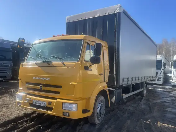 Тентованный грузовик Камаз 4308 2024 года б/у фото 3