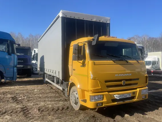 Тентованный грузовик Камаз 4308 2024 года б/у фото 2