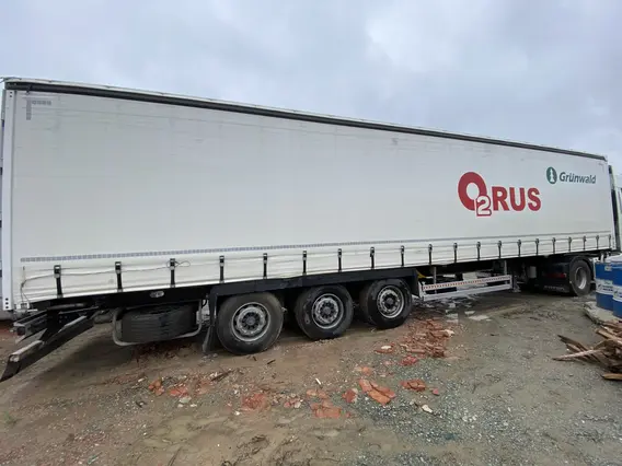 Грузовой полуприцеп общего назначения GRUNWALD 9453 2023 года б/у фото 4