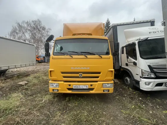 Тентованный грузовик Камаз 4308 2023 года б/у фото 2