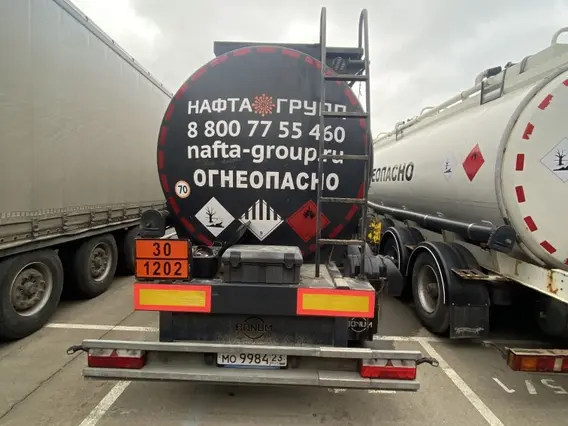 Полуприцеп-битумовоз Bonum 914210 2019 года б/у фото 8