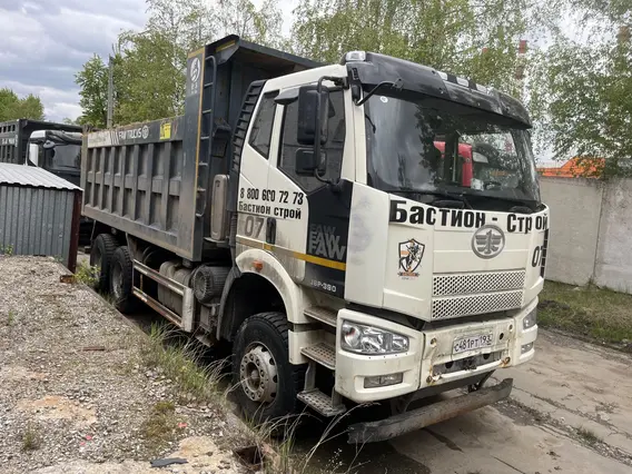 Самосвал FAW J6 2022 года б/у фото 2
