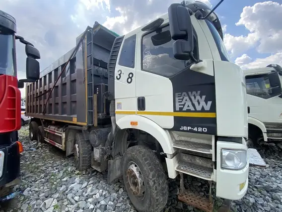 Самосвал FAW J6 2022 года б/у фото 9
