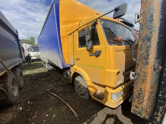 Тентованный грузовик Камаз 4350 2024 года б/у