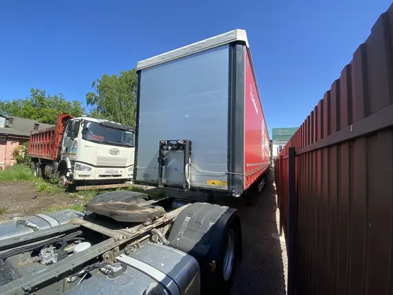 Грузовой полуприцеп общего назначения GRUNWALD 9453 2024 года б/у фото 3