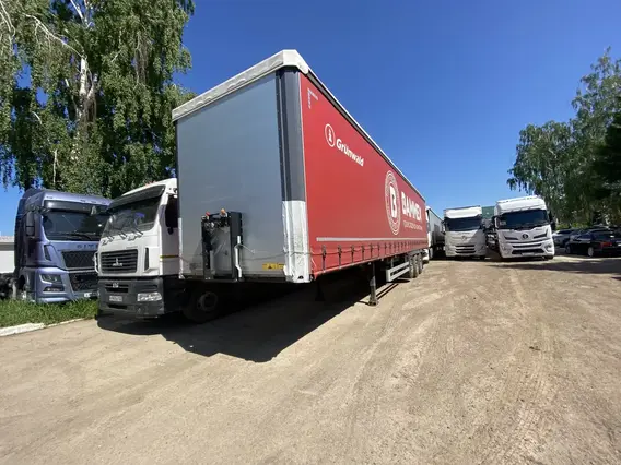 Грузовой полуприцеп общего назначения GRUNWALD 9453 2024 года б/у фото 3