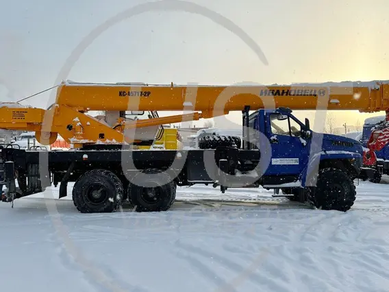 Автокран Урал NEXT 4320-72Е5 Ивановец КС-45717-2Р 2025 года новый фото 2