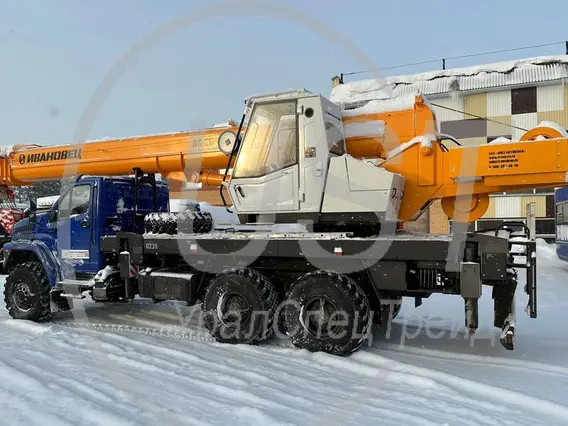 Автокран Урал NEXT 4320-72Е5 Ивановец КС-45717-2Р 2025 года новый фото 6