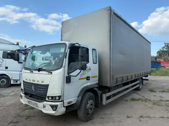 Тентованный грузовик Камаз 43082 2023 года б/у фото 3