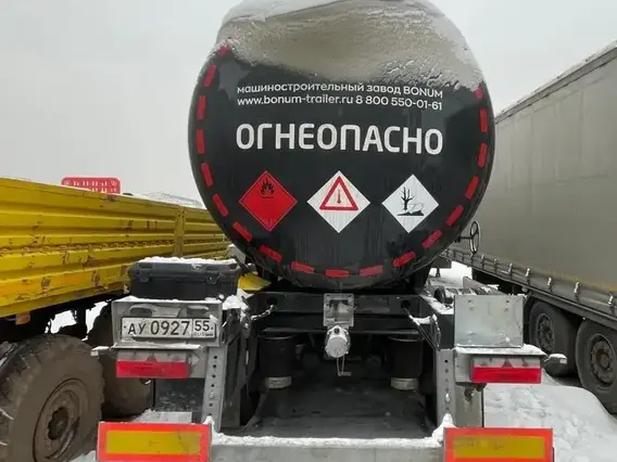 Полуприцеп-цистерна BONUM 914220-02 2024 года б/у фото 4