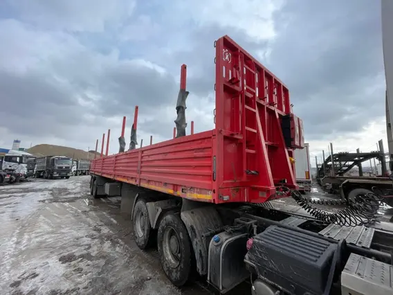 Полуприцеп-сортиментовоз НовосибАРЗ 98131D 2024 года б/у фото 2