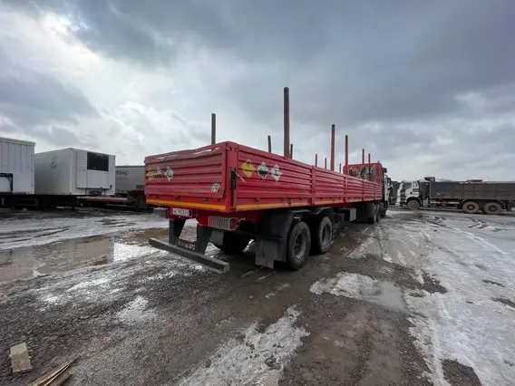Полуприцеп-сортиментовоз НовосибАРЗ 98131D 2024 года б/у фото 7