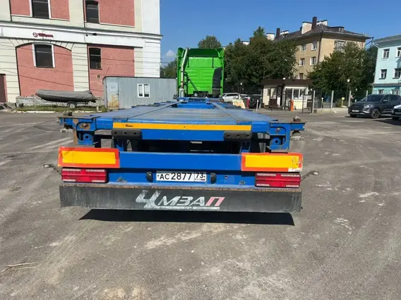 Полуприцеп-контейнеровоз ЧМЗАП 99903A-03 2023 года б/у фото 2