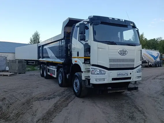 Самосвал FAW J6 2023 года б/у фото 2