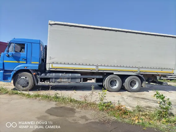 Тентованный грузовик Камаз 65117 2023 года б/у фото 4