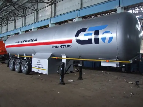 Полуприцеп газовоз ППЦТ GT7 ППЦТ-45  новый