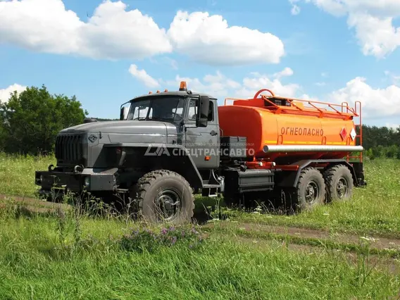 Бензовоз АЦ-12 на шасси Урал 4320-60Е5 (насос НЦС-50)  б/у