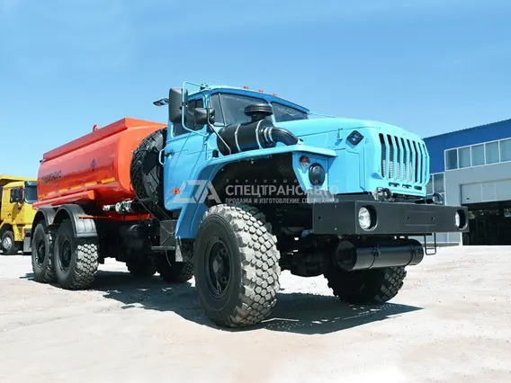 Бензовоз АЦ-6,5 на шасси Урал 4320-1112-61Е5 (насос НЦС-50)  б/у