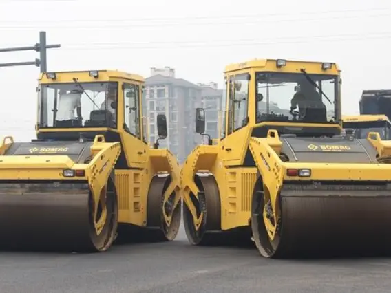 Дорожный каток Bomag BW  б/у фото 5