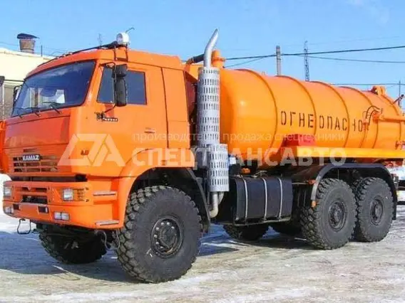Автотопливозаправщик АКН-12 КАМАЗ 65115-50 (насос КО-505) б/у