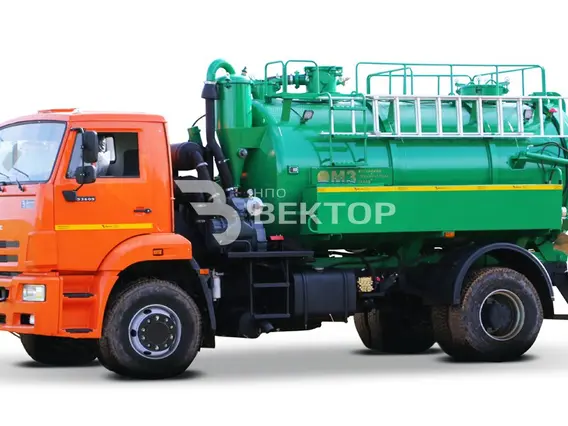 Вакуумная автоцистерна Камаз 53605  б/у