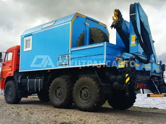 АРОК АРОК с КМУ ИМ-25 Камаз 43118 (спальное место)  б/у