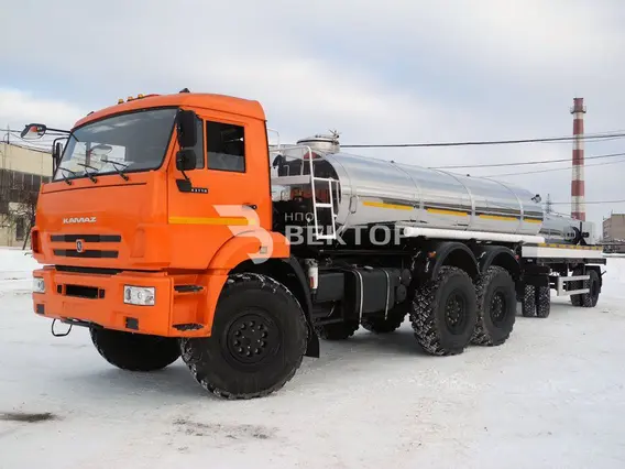 Пищевая автоцистерна АЦПТ Камаз 43118  б/у фото 4