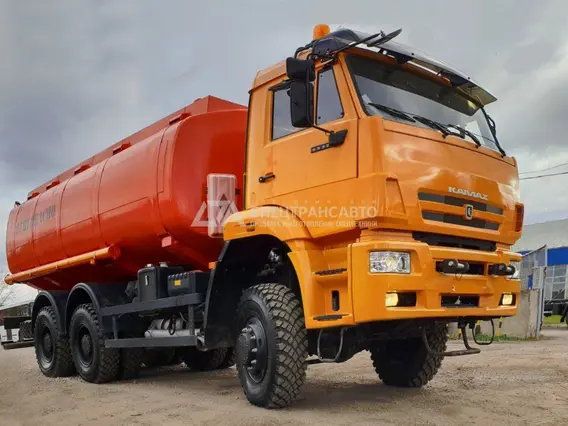 Автотопливозаправщик АТЗ-18 на шасси Камаз 65224-53 (насос СВН-80)  б/у
