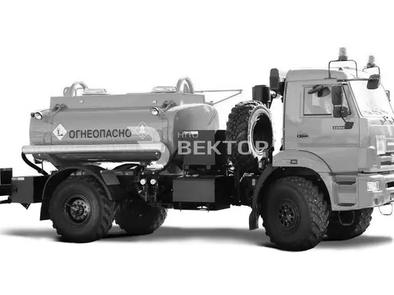 Автотопливозаправщик Камаз 43502  б/у