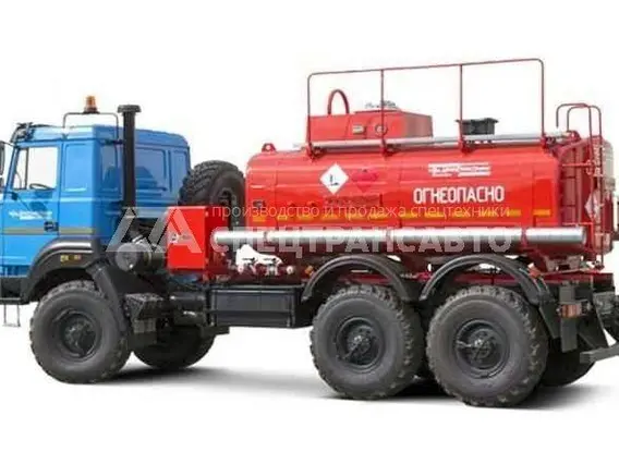 Автотопливозаправщик АТЗ-9 на шасси Урал 4320-81Е5 (насос НМШ 8-25 6,3/25) б/у