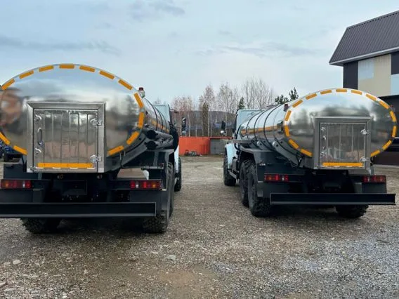 Пищевая автоцистерна АЦПТ Урал NEXT 4320-72 2025 года новый фото 4