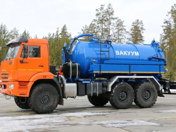Вакуумная автоцистерна Камаз 43118 2020 года новый