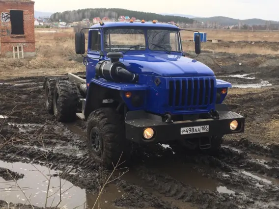 Лесовоз Урал 4320 2008 года новый фото 15