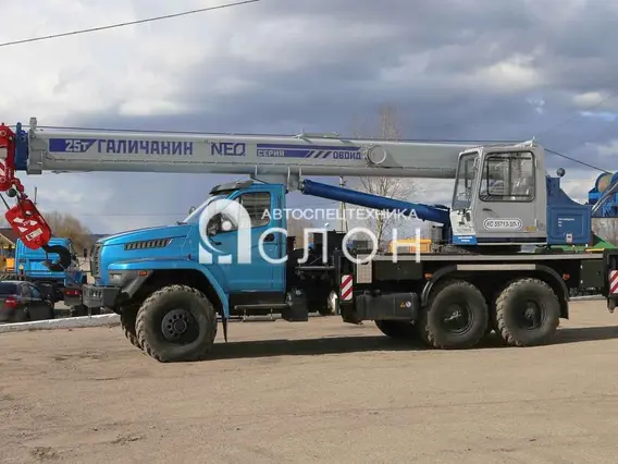 Автокран Урал 4320 NEXT 2025 года новый фото 3
