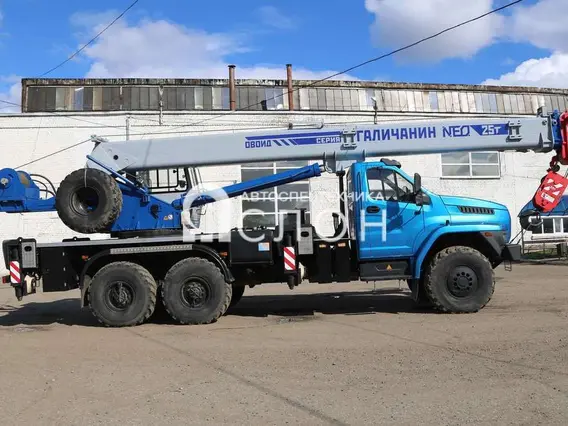 Автокран Урал 4320 NEXT 2025 года новый фото 7