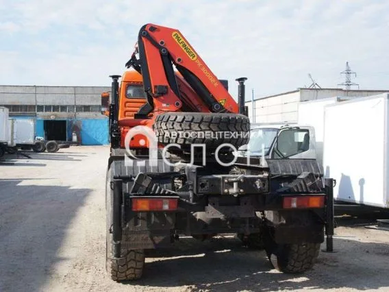 Тягач с КМУ Камаз 65222 2025 года новый фото 4
