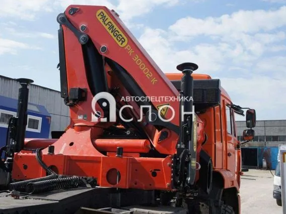Тягач с КМУ Камаз 65222 2025 года новый фото 8