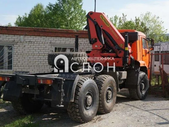 Тягач с КМУ Камаз 65222 2025 года новый фото 9